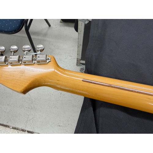 365 - Mark Griffiths - 1983 Squier by Fender JV Stratocaster electric guitar, made in Japan; Body: Olympic... 