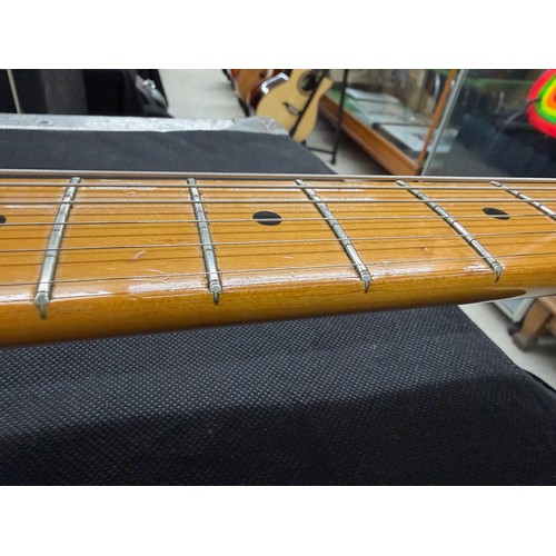 365 - Mark Griffiths - 1983 Squier by Fender JV Stratocaster electric guitar, made in Japan; Body: Olympic... 