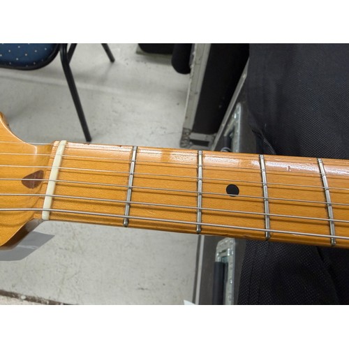 365 - Mark Griffiths - 1983 Squier by Fender JV Stratocaster electric guitar, made in Japan; Body: Olympic... 