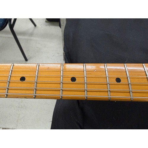 365 - Mark Griffiths - 1983 Squier by Fender JV Stratocaster electric guitar, made in Japan; Body: Olympic... 
