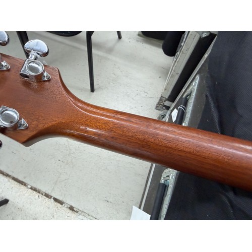 368 - Mark Griffiths - 1996 Guild F4CE electro-acoustic guitar, made in USA; Back and sides: mahogany, lig... 