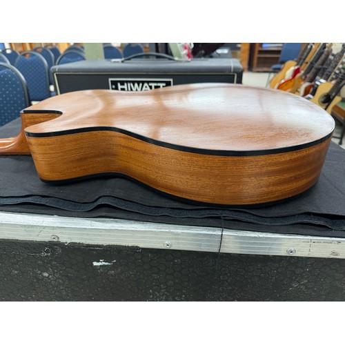 368 - Mark Griffiths - 1996 Guild F4CE electro-acoustic guitar, made in USA; Back and sides: mahogany, lig... 