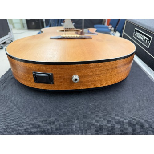 368 - Mark Griffiths - 1996 Guild F4CE electro-acoustic guitar, made in USA; Back and sides: mahogany, lig... 