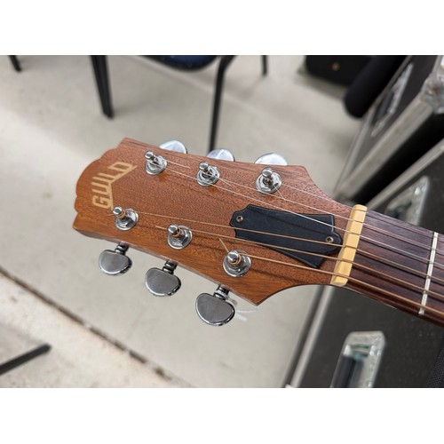368 - Mark Griffiths - 1996 Guild F4CE electro-acoustic guitar, made in USA; Back and sides: mahogany, lig... 