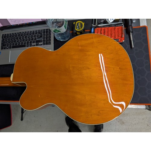 406 - 2023 Gretsch 6120EC Eddie Cochran semi-hollow body electric guitar, made in Japan; Body: stained map... 