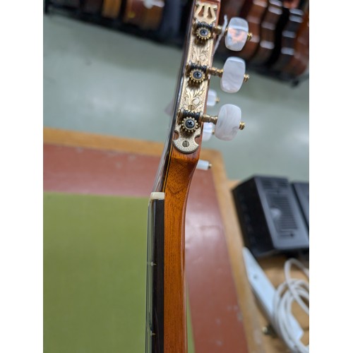 2402 - 1983 Jose Ramirez 1A classical guitar, made in Spain; Back and sides: Indian rosewood; Top: spruce; ... 