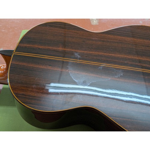 2402 - 1983 Jose Ramirez 1A classical guitar, made in Spain; Back and sides: Indian rosewood; Top: spruce; ... 