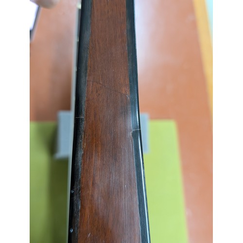 2405 - 19th century French lyre guitar, by and labelled Pons, Luthier A. Grenoble...1810, with symmetrical ... 