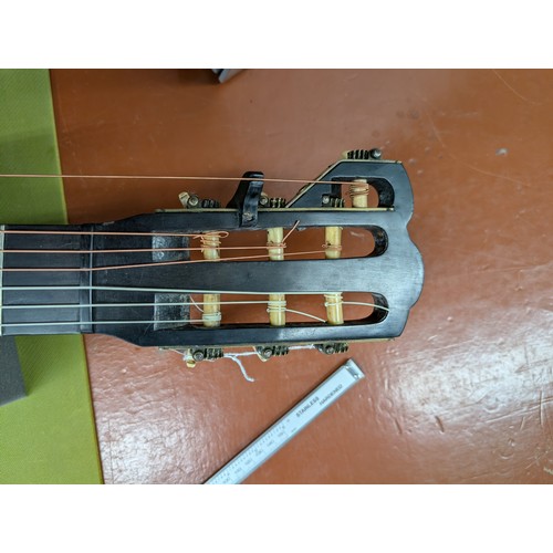 2407 -  19th century guitar branded 'Valance' to the inner back, converted in the 19th century to a heptaco... 