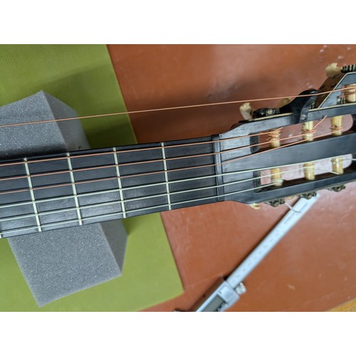 2407 -  19th century guitar branded 'Valance' to the inner back, converted in the 19th century to a heptaco... 