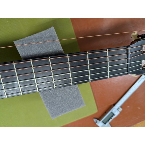 2407 -  19th century guitar branded 'Valance' to the inner back, converted in the 19th century to a heptaco... 