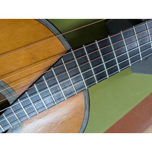 2407 -  19th century guitar branded 'Valance' to the inner back, converted in the 19th century to a heptaco... 