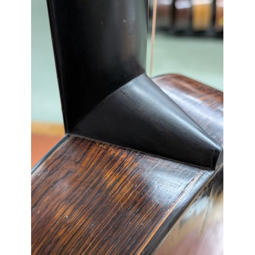 2407 -  19th century guitar branded 'Valance' to the inner back, converted in the 19th century to a heptaco... 