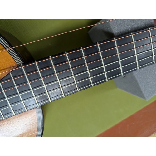 2407 -  19th century guitar branded 'Valance' to the inner back, converted in the 19th century to a heptaco... 