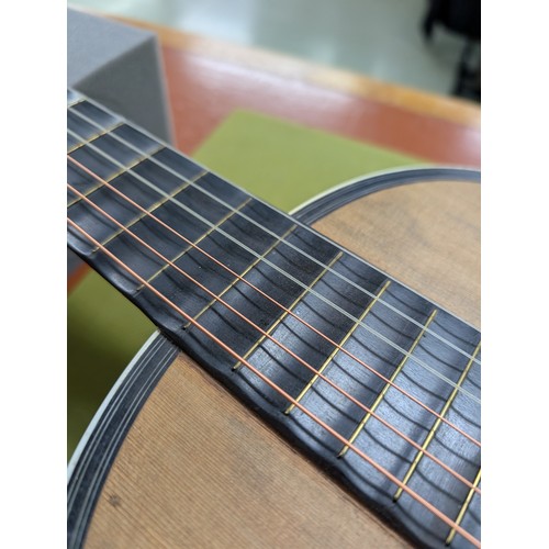 2409 - 19th century French double table guitar by and branded Maccard to the back of the inner table; Back ... 