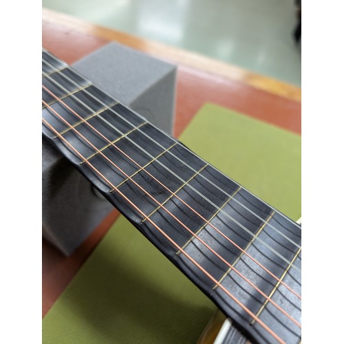 2409 - 19th century French double table guitar by and branded Maccard to the back of the inner table; Back ... 