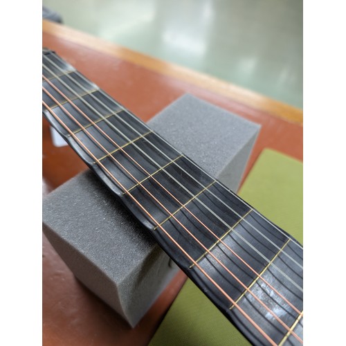 2409 - 19th century French double table guitar by and branded Maccard to the back of the inner table; Back ... 