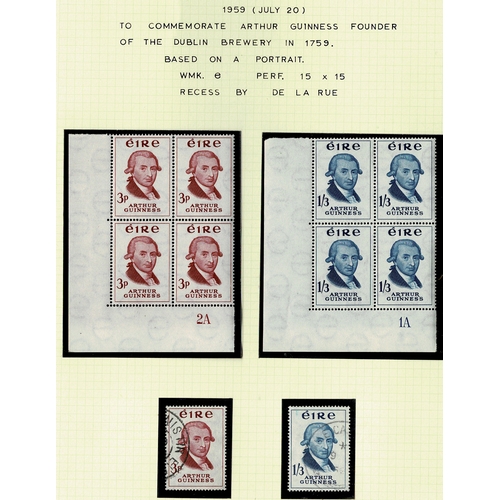 111 - 1922-71 comprehensive collection in two albums, from Sinn Fein and unissued IRA 1d, 2d, overprint pr... 