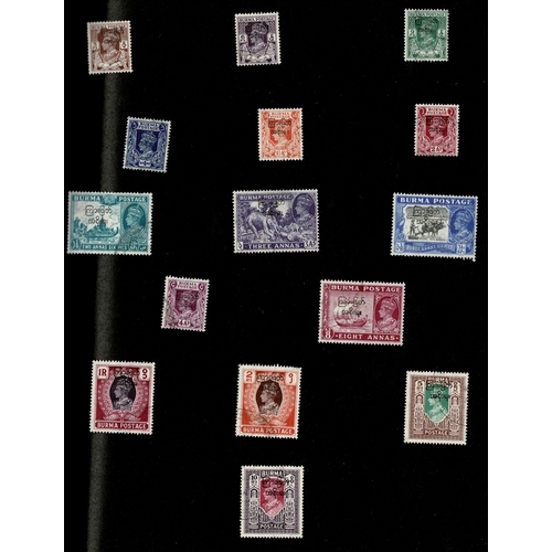 1 - British Commonwealth collection in two springback albums, in packets and loose, in a carton, to abou... 