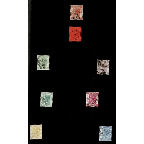 1 - British Commonwealth collection in two springback albums, in packets and loose, in a carton, to abou... 