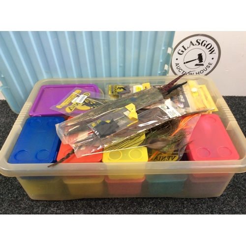 Large bundle of asstd fishing supplies