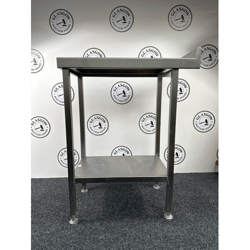 Small stainless Steel catering table-used