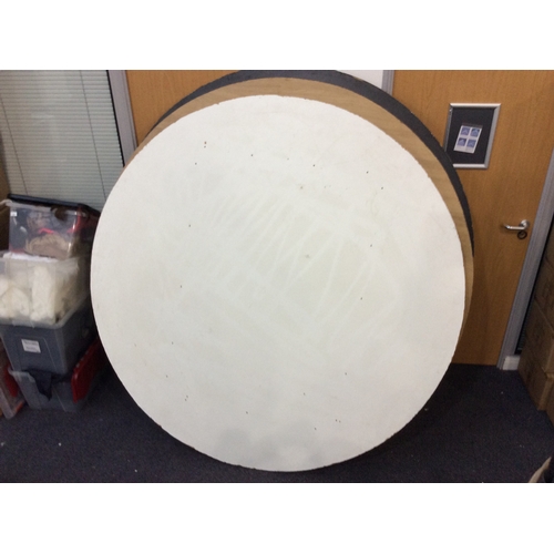 132 - 3 Large 6ft Round Table - Used
