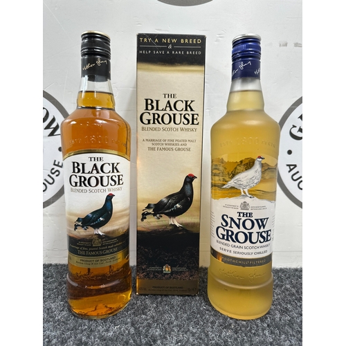107 - The Black Grouse & The Snow Grouse Blended Scotch Whisky 70cl - New