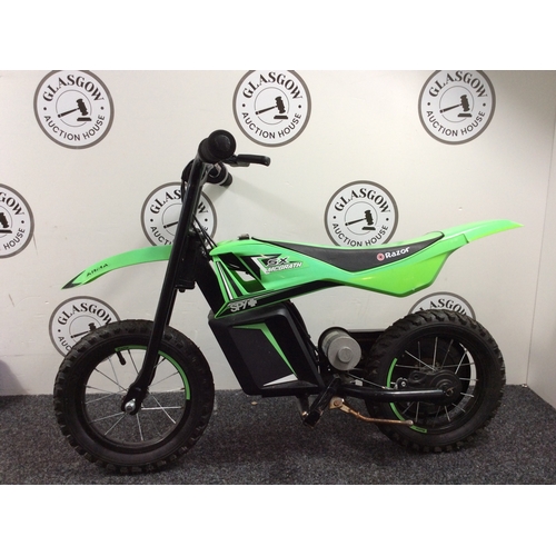 113 - Kids Electric Razor Bike - No Charger - Used untested