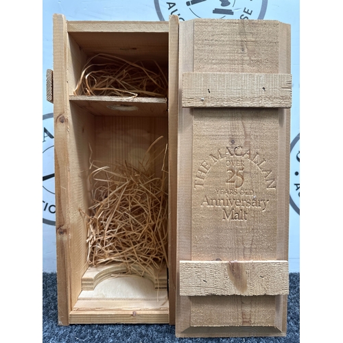 65 - The Macallan - 25 Year Old (1975) Anniversary Malt 70cl With Original Box - Mint Condition