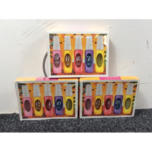 74 - 3 x victoriakey spray mist sets-new