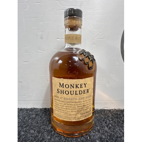87 - Monkey Shoulder Blended Malt Scotch Whisky 70cl - New