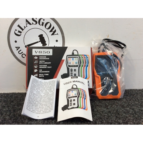 99 - V850 obdii/robot car diagnostic tool—new