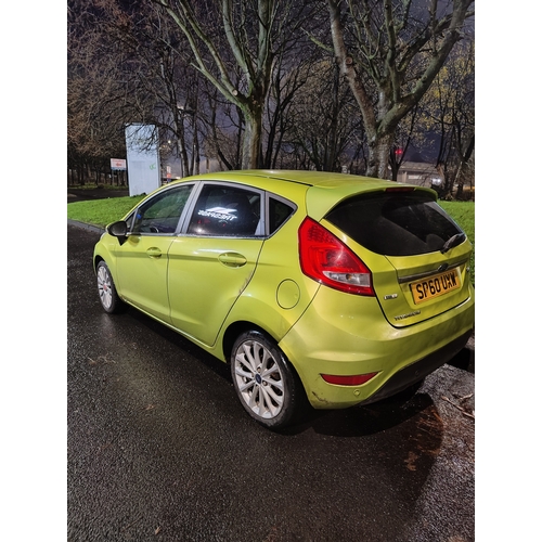 44 - SP60UXW Ford Fiesta Green Diesel Car 135000 miles, MOT 31/08/26