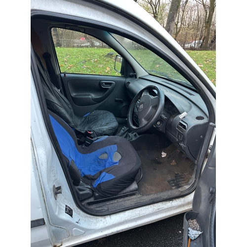 45 - SC10HJJ Vauxhall Combo van MOT 26/03/26 requires welding viewing strongly advised