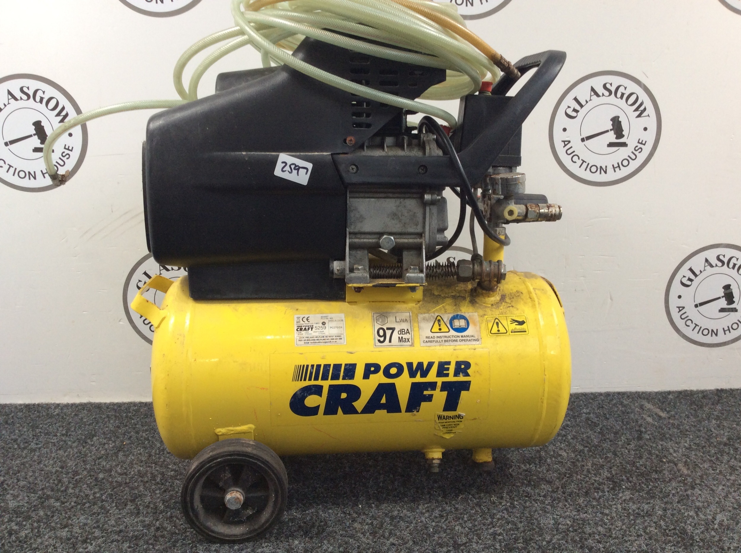 Power craft compressor with accessories