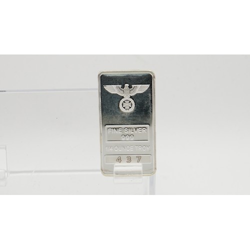 5 - Two 999 Finesse Silver Bars - 1 Marked 001/999 - Total Weight 15.6g
