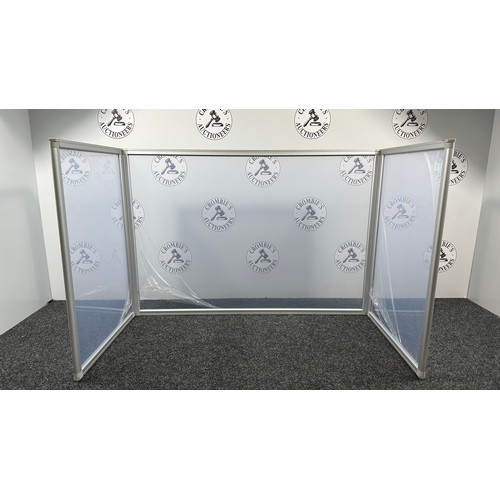 152 - 11 folding desk protection / desk privacy screen new in boxes