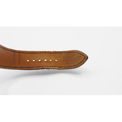 66 - Hermès Arceau Chronographe Ref AR4.910. Stainless Steel Chronograph Wristwatch.
Number: 2373505