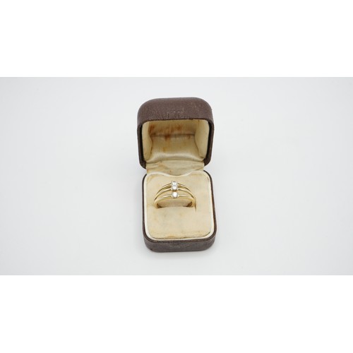 69 - 14ct Gold Ring 3.13g Size Q