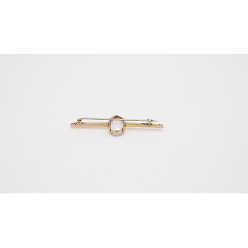 76 - 9Ct Gold Brooch 3.22g