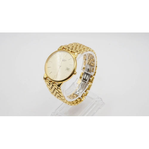 94 - Longines Le Grande Classique Gents Watch In Original Box With Extra Link & Papers - Working