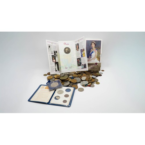 96 - Mix Qty Of Coins And Medals