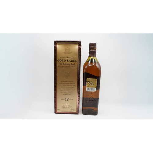 111 - Johnnie Walker 18yr Gold Label Centenary Blend Scotch Whisky - 70cl