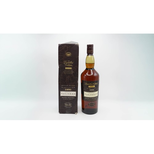 114 - Talisker 1990 Single Malt Scotch Whisky - Distillers Edition - Double Matured - 1ltr