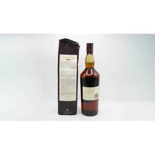 114 - Talisker 1990 Single Malt Scotch Whisky - Distillers Edition - Double Matured - 1ltr