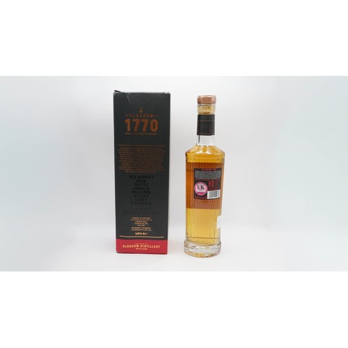 120 - Glasgow 1770 Single Malt Scotch Whisky 50cl