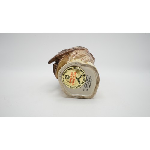 73 - Six Full Whyte & Mackay Whisky Doulton Birds Comprising Of Barn Owl, Osprey, Kestrel, Tawny Owl, Buz... 