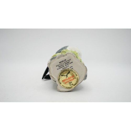 73 - Six Full Whyte & Mackay Whisky Doulton Birds Comprising Of Barn Owl, Osprey, Kestrel, Tawny Owl, Buz... 