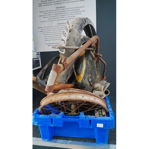 26 - Vintage DKW NZ RT 125 Motorcycle For Restoration